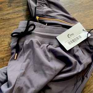 Dark Gray Peak Zipper Jogger item 1197xxl